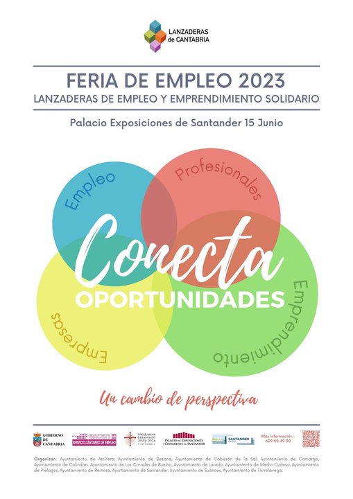 Cartel Feria de Empleo-Conecta Oportunidades