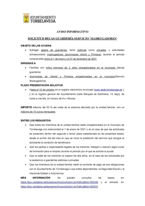 aviso becas guarderia y madrugadores sept 2021 (1)