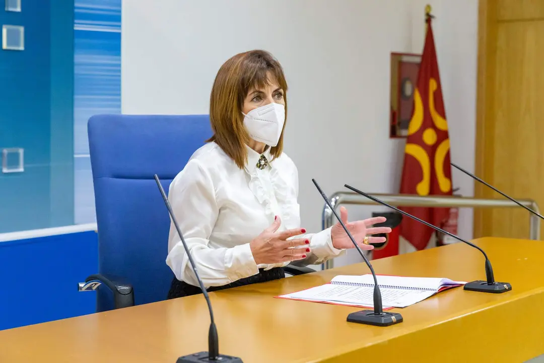 11:00 horas. Sala de prensa del Gobierno de Cantabria 
La consejera de Empleo y Políticas Sociales, Ana Belén Álvarez, informa, en rueda de prensa, de los acuerdos del Consejo de Gobierno.
24 FEBRERO 2022 © Miguel De la Parra