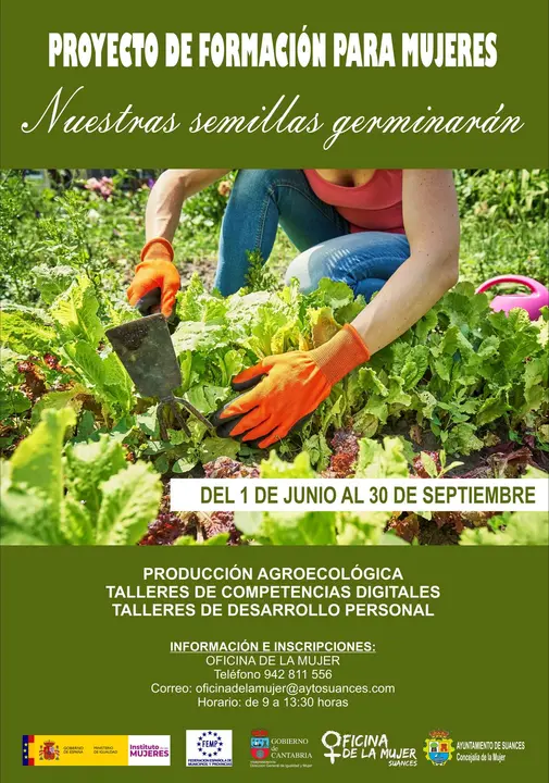 CARTEL PROYECTO AGROECOLOGÍA MUJERES