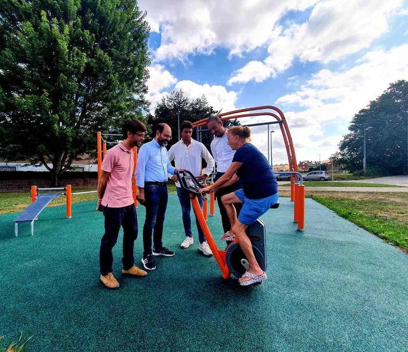 gimnasio aire libre sierra inauguracion 1 agosto 2022