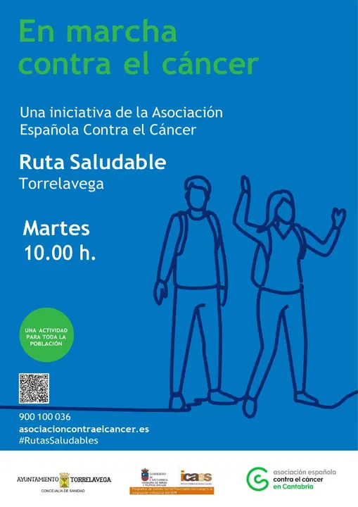 Cartel Rutas saludables