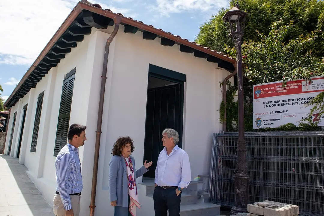 Comillas finaliza la reforma del edificio de plaza del Potro que cuenta con almacén y vestuarios para los operarios 2