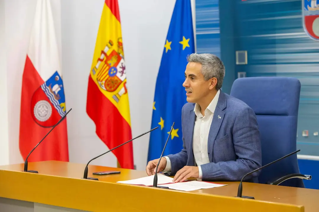 10:15 horas. Sala de prensa del Gobierno de Cantabria
El vicepresidente y consejero de Universidades, Igualdad, Cultura y Deporte, Pablo
Zuloaga, informa, en rueda de prensa, de los acuerdos del Consejo de Gobierno.
 27 OCTUBRE 2022 © Miguel De la Parra