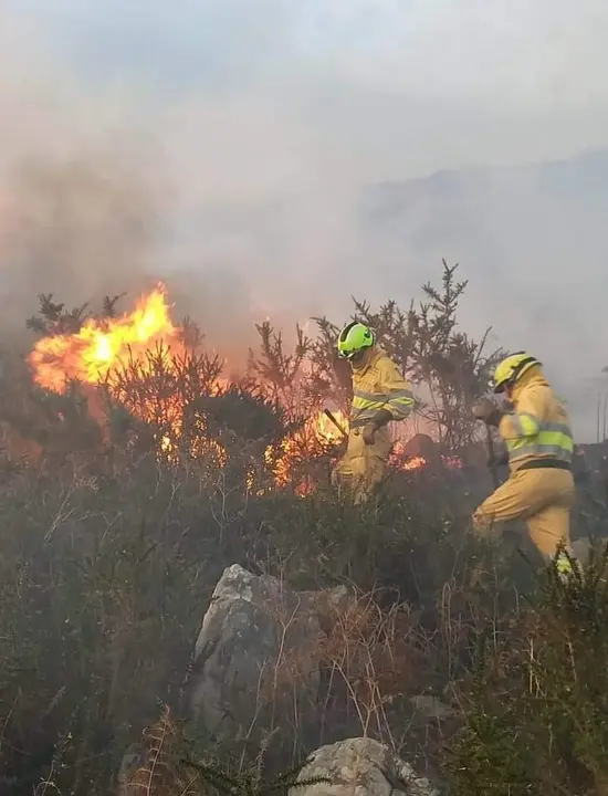incendio forestal