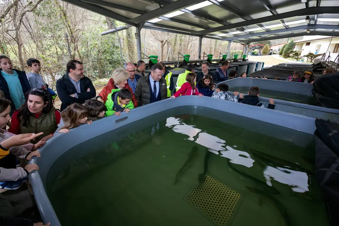 11:30 horas. Centro Ictiológico de Arredondo 

Los consejeros de Desarrollo Rural, Ganadería, Pesca, Alimentación y Medio Ambiente, Guillermo Blanco, y de Educación y Formación Profesional, Marina Lombó, participan en el acto conmemorativo del Día Mundial de los Ríos junto a alumnos del colegio CEO Príncipe de Asturias.
