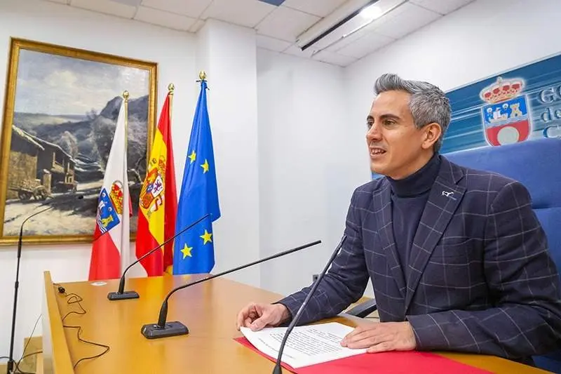 10:30 horas. Sala de prensa del Gobierno de Cantabria
El vicepresidente y consejero de Universidades, Igualdad, Cultura y Deporte, Pablo Zuloaga, informa, en rueda de prensa, de los acuerdos de Consejo de Gobierno.
©Lara Revilla