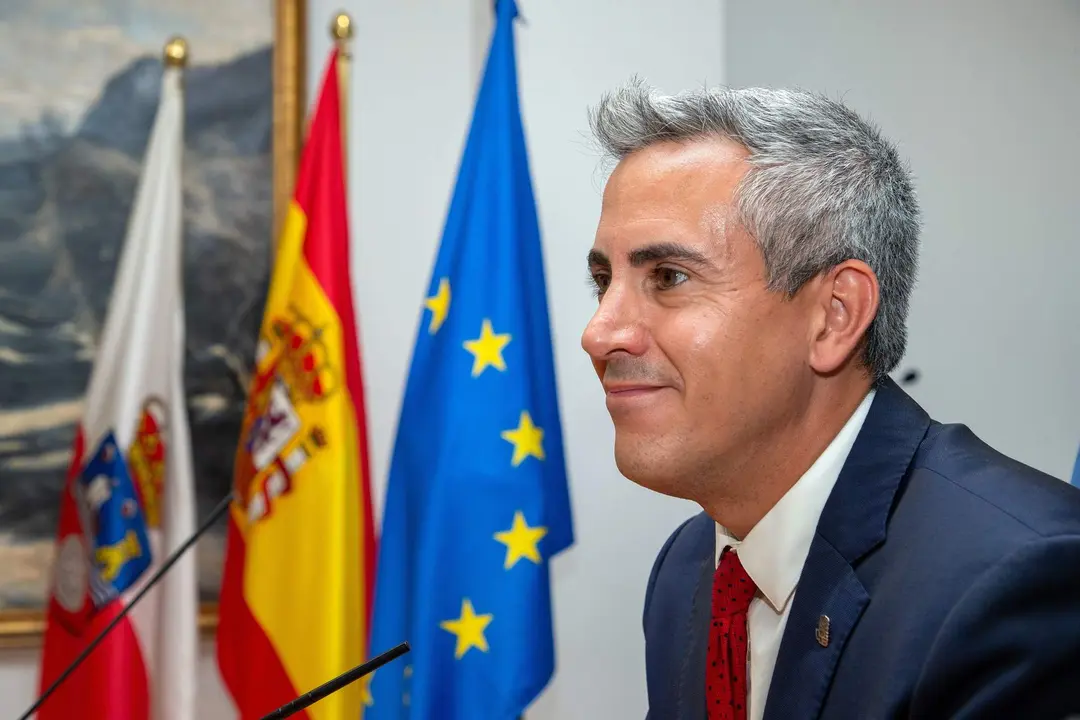 El vicepresidente y consejero de Universidades, Igualdad, Cultura y Deporte en funciones, Pablo Zuloaga, informa, en rueda de prensa, de los acuerdos de Consejo de Gobierno en funciones
nr 29 jun 23