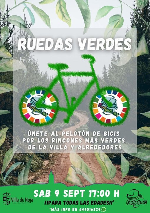 Cartel Ruedas Verdes