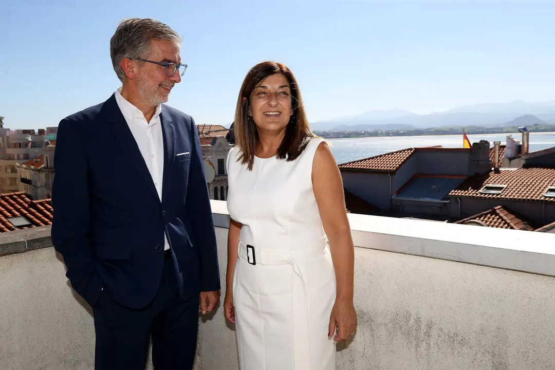 LA PRESIDENTA DE CANTABRIA, MARIA JOSE SAINZ DE BURUAGA, Y EL PRESIDENTE DE LA AUTORIDAD PORTUARIA, CESAR DIAZ MAZA.
29 SEP 23