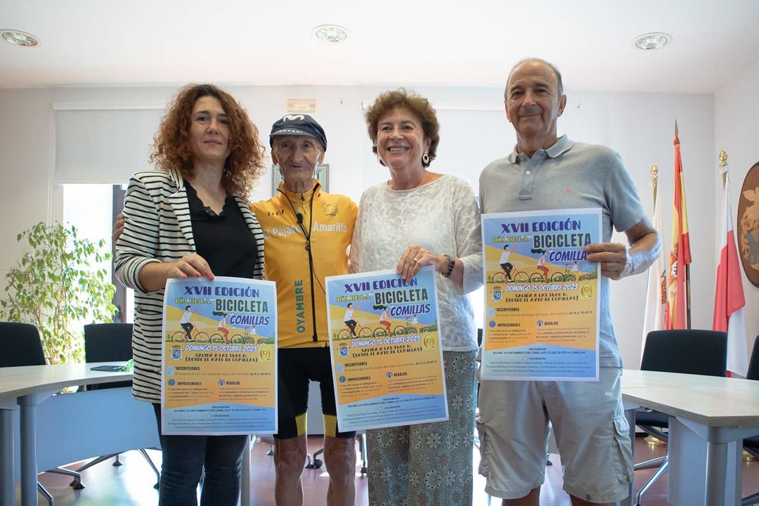 La XVII edición del Día de la Bicicleta en Comillas tendrá lugar el próximo domingo 15 de octubre 