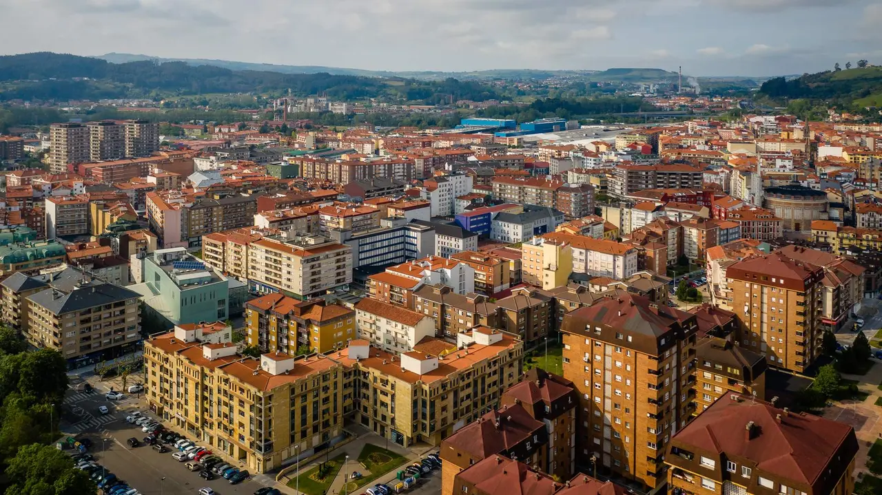 Torrelavega desde Zapatón