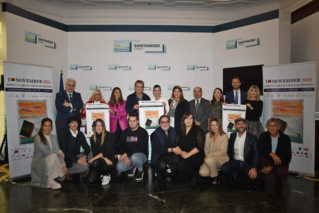 I Love Movember 2023 - Presentación Foto familia