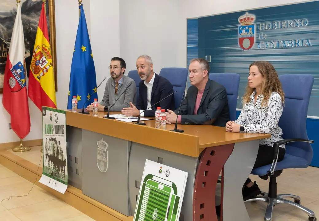 11:30 horas. Sala de Prensa del Gobierno de Cantabria
El consejero de Educación, Formación Profesional y Universidades, Sergio Silva, junto a la Fundación Racing, presenta el Programa de Prevención del Acoso Escolar.
