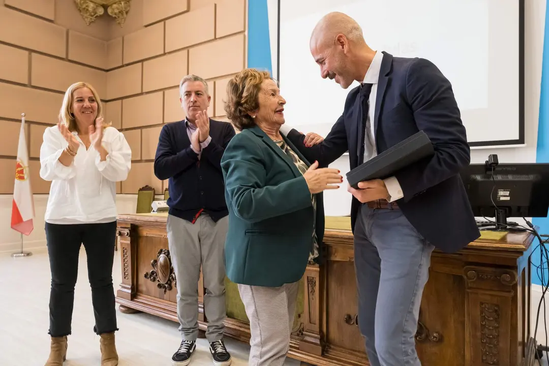 12:00 horas. IES Santa Clara. Santander. El consejero de Educación, Formación Profesional y Universidades, Sergio Silva, asiste al 25 aniversario del Proyecto Interaulas. 15 de noviembre de 2023 © Raúl Lucio