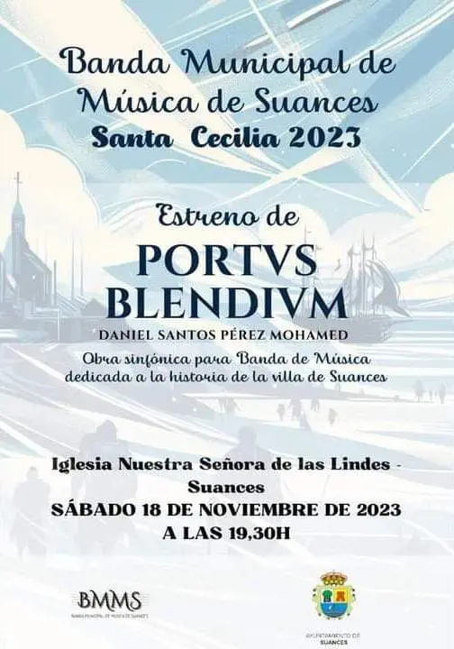 Cartel BMMS `presentación de Portus Blendium