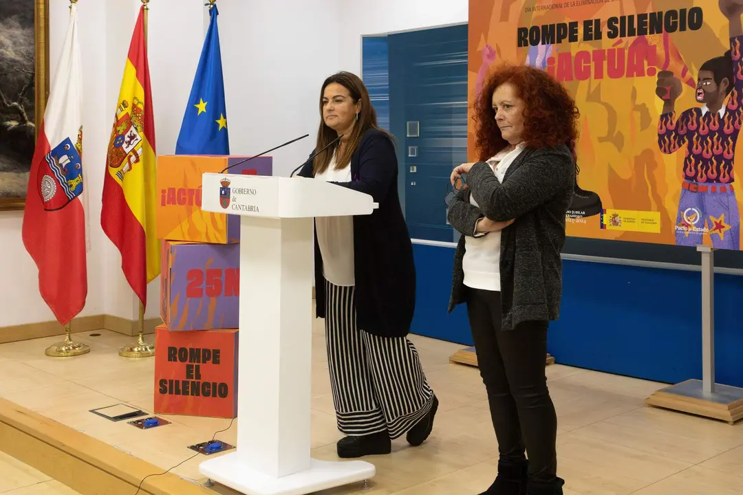 11:30 horas. Sala de prensa del Gobierno de Cantabria
La consejera de Inclusión Social, Juventud, Familias e Igualdad, Begoña Gómez, presenta, en rueda de prensa, la campaña contra la violencia de género.