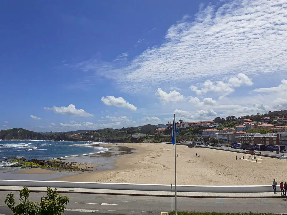 Bandera Azul Comillas 