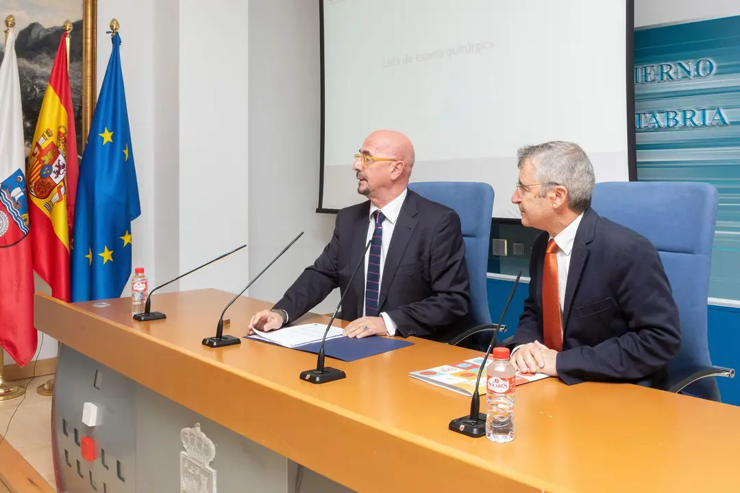 11:00 horas. Sala de prensa del gobierno de Cantabria.
El consejero de Salud, César Pascual, presenta los datos de listas de espera.