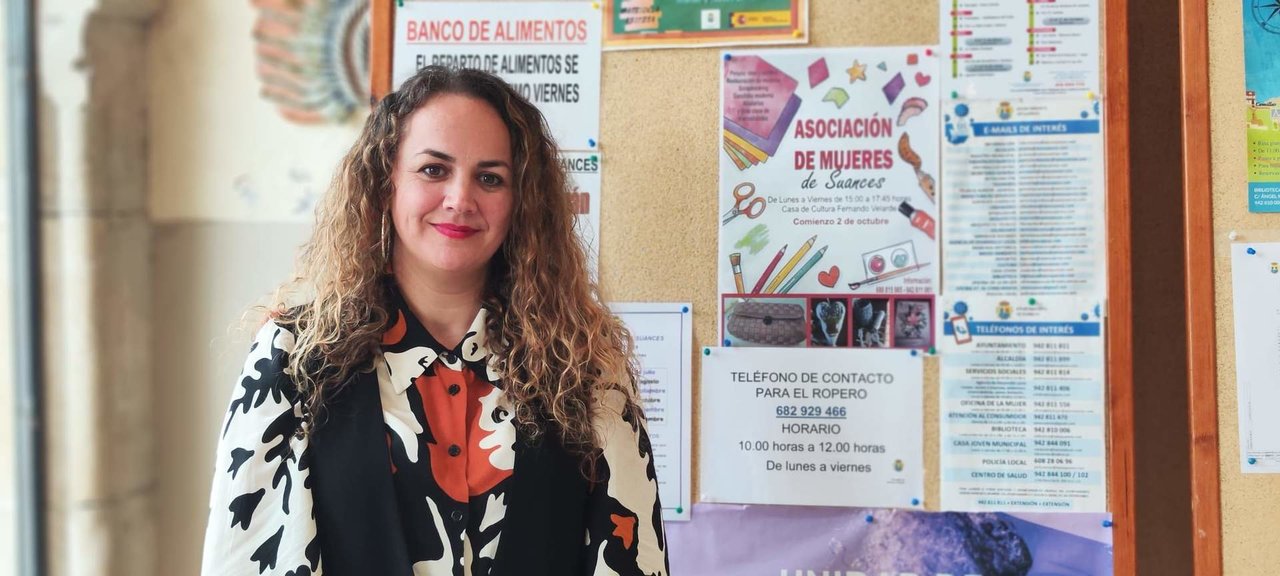 Raquel Fernández, concejala de Mujer en el Ayuntamiento de Suances