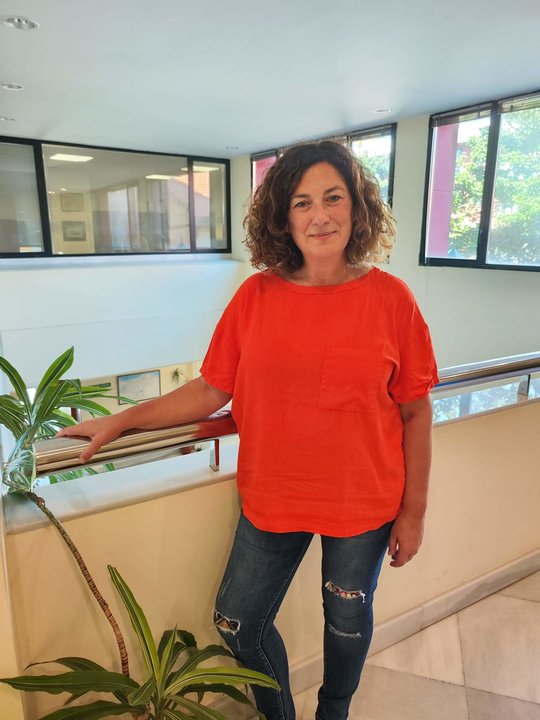 Ana Santiago, concejala de Deportes del Ayuntamiento de Suances