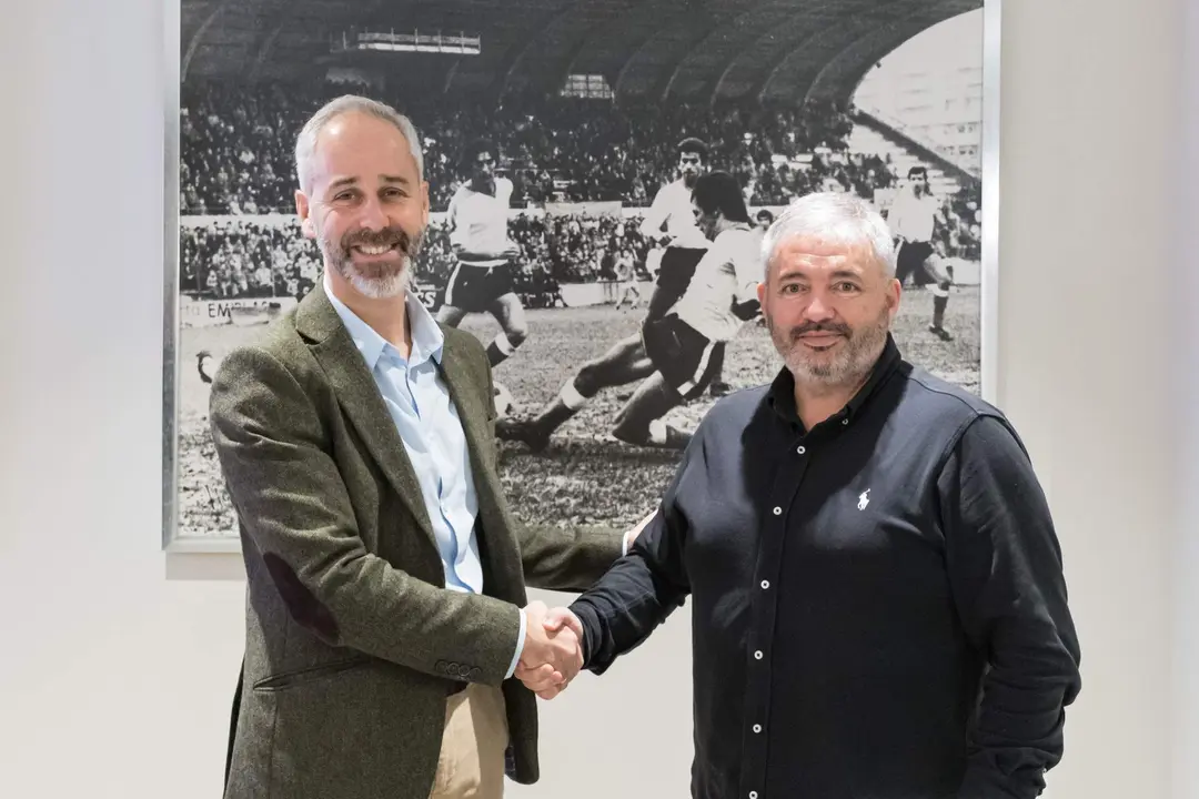 12:00 horas. Federaci&oacute;n C&aacute;ntabra de F&uacute;tbol. El consejero de Educaci&oacute;n, Formaci&oacute;n Profesional y Universidades, Sergio Silva, presenta el proyecto &lsquo;Chupetines&rsquo;. 2 de febrero de 2024 &copy; Ra&uacute;l Lucio