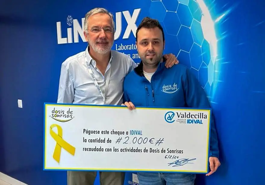 La asociación Dosis de Sonrisas, creada por el mago Xuso para llevar risas e ilusión de forma desinteresada a todos los hospitales de España, ya ha recaudado más de 10.000 euros con su programa de ocio y de visitas a niños ingresados por cáncer en hospitales de toda España y que destina a la investigación en oncología que desarrolla el Instituto de Investigación Sanitaria de Valdecilla (IDIVAL)
9 feb 24