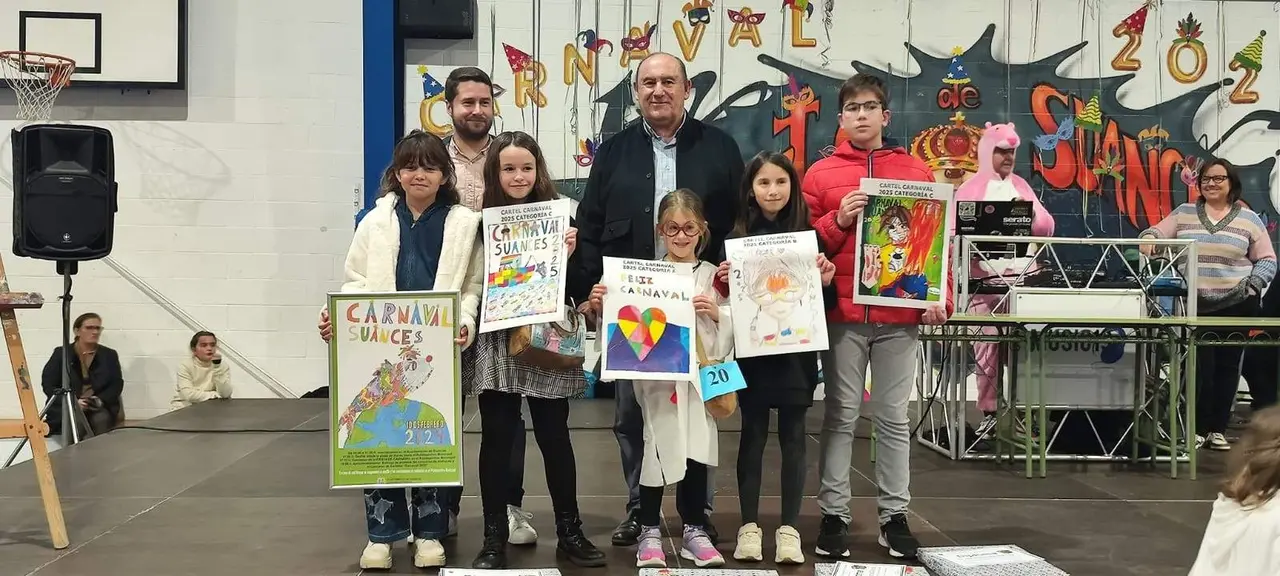 Entrega de premios del Concurso de Dibujo de Carnaval