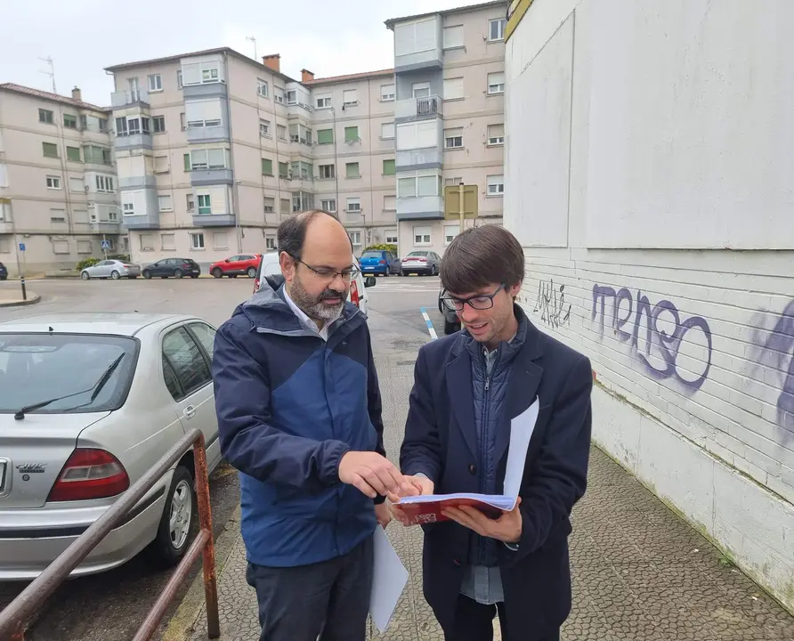 visita acera del Barrio Covadonga 23 febr 2024