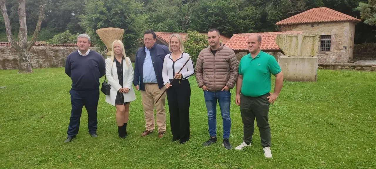 Agust&iacute;n Garc&iacute;a, Mari Luz Mu&ntilde;oz, Rafael Oceja, Sara Izquierdo, David Fern&aacute;ndez y Miguel &Aacute;ngel Trueba