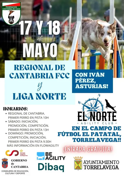 hasta 18 mayo inclusive agility