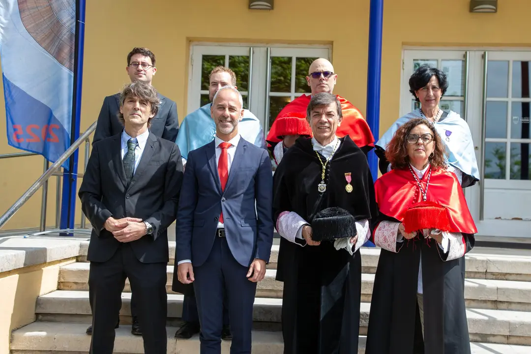 El consejero de Educaci&oacute;n, Formaci&oacute;n Profesional y Universidades, Sergio Silva, participa en el acto de inauguraci&oacute;n de los Cursos de Verano de la UIMP.
NACHO ROMERO &copy;
26 JUN 25