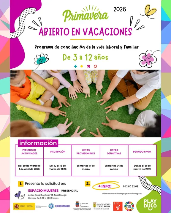 espacio mujeres primavera 2026