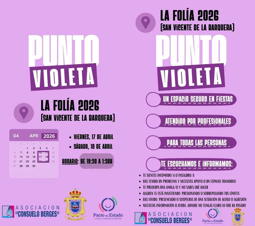 punto violeta la folia