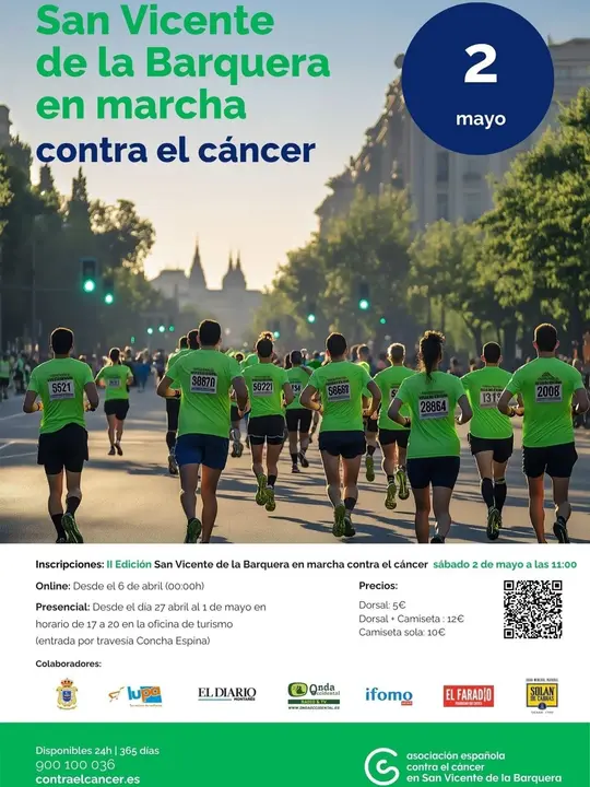 Marcha AECC San Vicente de la Barquera