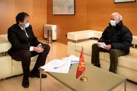 11:00 horas. Despacho del consejero de Obras P&uacute;blicas, Ordenaci&oacute;n del Territorio y Urbanismo
El consejero de Obras P&uacute;blicas, Ordenaci&oacute;n del Territorio y Urbanismo, Jos&eacute; Luis Gochicoa, se re&uacute;ne con el alcalde de Herrer&iacute;as, Francisco Linares.
08 de febrero de 2022
Fotograf&iacute;a: Silvia Bouzo