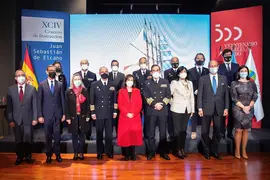 ALCALDESA PRESENTACI&Oacute;N CRUCERO JUAN SEBASTI&Aacute;N ELCANO