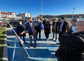 10:30 horas. Puerto de Suances

Los consejeros de Obras P&uacute;blicas, Ordenaci&oacute;n del Territorio y Urbanismo, Jos&eacute; Luis Gochicoa, y de Desarrollo Rural, Ganader&iacute;a, Pesca, Alimentaci&oacute;n y Medio Ambiente, Guillermo Blanco, inauguran la renovaci&oacute;n de la red de saneamiento de Suances.
