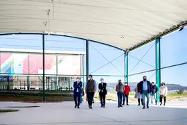11:30 horas. Hoz de Anero
El consejero de Industria, Turismo, Innovaci&oacute;n, Transporte y Comercio, Javier
L&oacute;pez Marcano, inaugura las obras de alumbrado p&uacute;blico eficiente en el
Ayuntamiento de Ribamont&aacute;n al Monte.
09 de febrero de 2022
Fotograf&iacute;a: Silvia Bouzo