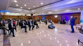 11:00 horas. Hotel Hoyuela de Santander. El consejero de Industria, Turismo, Innovaci&oacute;n, Transporte y Comercio, Javier L&oacute;pez Marcano, inaugura la Jornada Industria, turismo y transportes en la era digital organizada por Telef&oacute;nica Espa&ntilde;a. 11 de febrero de 2022 &copy; Ra&uacute;l Lucio
