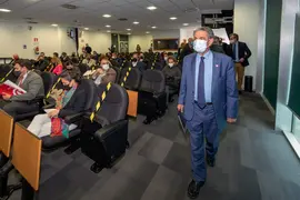 10:00 horas. Sal&oacute;n de actos de SODERCAN. PCTCAN 
El presidente de Cantabria, Miguel &Aacute;ngel Revilla, acompa&ntilde;ado del consejero de Industria, Turismo, Innovaci&oacute;n, Transporte y Comercio, Javier L&oacute;pez Marcano, preside la reuni&oacute;n de la Alianza por la Industria convocada para analizar la repercusi&oacute;n de la guerra en Ucrania

