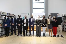 ALCALDESA EN PRESENTACI&Oacute;N ACTOS CENTENARIO JOS&Eacute; HIERRO