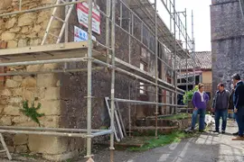 Comienzan las obras de rehabilitaci&oacute;n del teleclub de Trasv&iacute;a con una inversi&oacute;n de 50.000 euros1