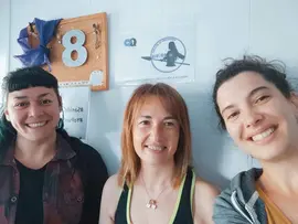 Isabel Fern&aacute;ndez, Mar&iacute;a Jes&uacute;s Guti&eacute;rrez Balb&aacute;s y Cristina del R&iacute;o