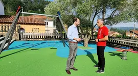Urraca parque de Radillo Vi&eacute;rnoles