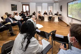 11:00 horas. Auditorio Municipal David Bustamante, San Vicente de la Barquera
El consejero de Desarrollo Rural, Ganader&iacute;a, Pesca, Alimentaci&oacute;n y Medio Ambiente, Guillermo Blanco, preside el Patronato del Parque Natural de Oyambre.
06 de julio de 2022
Fotograf&iacute;a: Silvia Bouzo