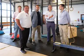 16:30 horas. Sociedad Deportiva de Remo de Pedre&ntilde;a, Marina de Cudeyo. El vicepresidente y consejero de Universidades, Igualdad, Cultura y Deporte, Pablo Zuloaga, visita las obras de mejora realizadas en instalaciones deportivas de este municipio. 6 de julio de 2022 &copy; Ra&uacute;l Lucio