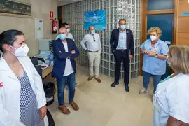 14:00 horas. Centro de Salud de San Vicente de la Barquera
El consejero de Sanidad, Ra&uacute;l Pesquera, realiza una visita a este centro sanitario 
