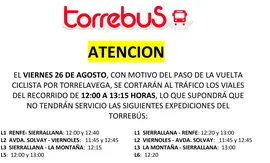 CARTEL AFECCION VUELTA CICLISTA