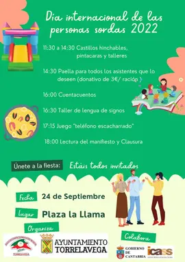 Cartel Dia Internacional Personas Sordas